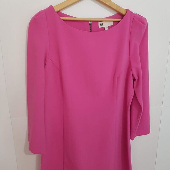 The Bay Classic Pink Dress Size Small 3/4 Sleeve * Excellent Like NEW - Picture 10 of 15